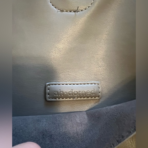 AHDORNED Grey Vegan Leather Purse - Picture 3 of 5